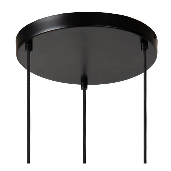 Lucide MARIUS - Pendant light - Ø 48,5 cm - 3xE27 - Black - detail 3